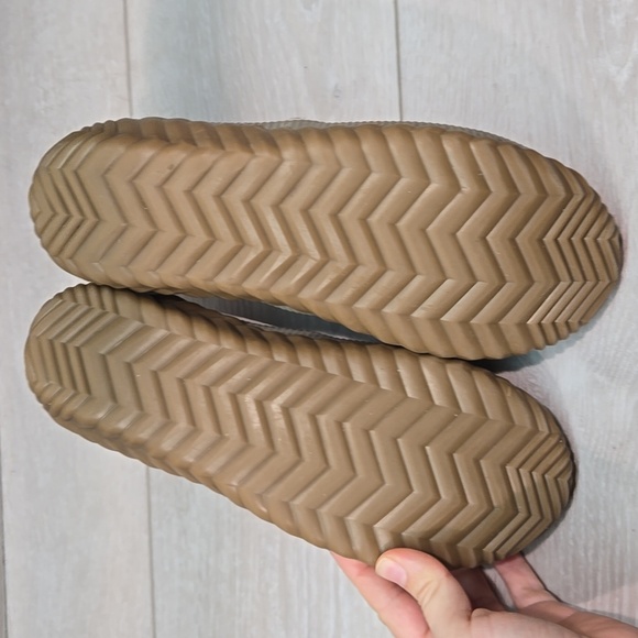 Sorel Taupe Out'N About Plus SoftAnkle Duck Rubber Leather Boots Shoes Sz 8.5 - Picture 12 of 13